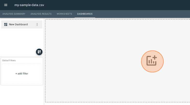 add new dashboard tile
